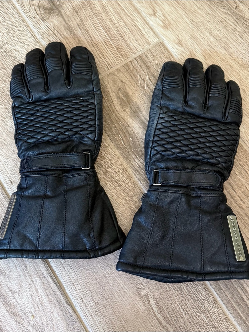 Harley-Davidson Motorcycles Men’s Black Prima Loft Gloves Size Large L